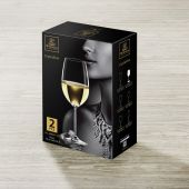 Набір келихів для вина Wilmax 888001/2C Crystalline glass 600 мл 2 шт