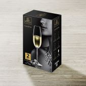 Набор бокалов для шампанского Wilmax 888005/2C Crystalline glass 230 мл 2 шт
