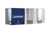 Набір склянок низьких LUMINARC P0545/1 Neo Diamond 250 мл - 3 шт