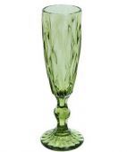 Бокал для шампанского BOKAL 34215-12-1 Изумруд 150 мл зеленый