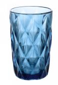 Склянка висока BOKAL 34215-11-2 Смарагд 300 мл синя