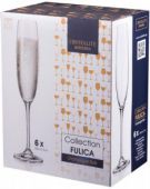 Бокал для шампанского Bohemia 1SF86/00000/250 Fulica 250 мл 6 шт