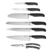 АКЦІЯ БЕЗ КОРОБКИ Набір ножів BergHOFF 1308010 Essentials з підставкою 8 пр
