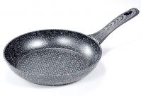 Сковорода с мраморным покрытием VISSNER 7557-20 без крышки 20 см Gray