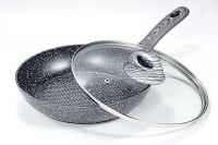 Сковорода с гранитным покрытием VISSNER 7552-22 Gray 22 см