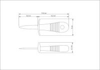 Нож для устриц Tramontina 25684/100 Utilita