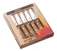 Набор ножей для стейка Tramontina 21499/407 POLYWOOD JUMBO 6 шт (дуб)
