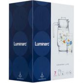 Набор для напитков Luminarc N0957 AMSTERDAM COUNTRY LIFE 7 пр