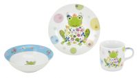 Набор посуды детский LIMITED EDITION C504 Multi Frog - 3 пр