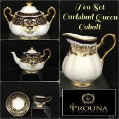 Сервіз чайний PROUNA 8822 Carlsbad Queen - Cobalt 15 пр