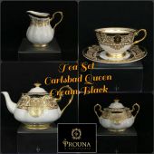 Сервіз чайний PROUNA 8828 Carlsbad Queen - Creme B 15 пр
