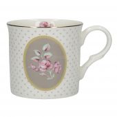 Кухоль для чаю Katie Alice MG3748 Ditsy Floral 230 мл White Oval