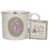 Кухоль для чаю Katie Alice MG3748 Ditsy Floral 230 мл White Oval