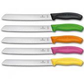 Нож кухонный Victorinox 6.8636.21L4B для хлеба SwissClassic 21 см зеленый