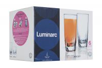 Набір склянок високих LUMINARC H5591 ASCOT 330 мл - 6 шт