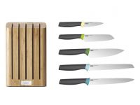 АКЦИЯ! Набор ножей Joseph Joseph 10300 Elevate 5 пр - подставка бамбук