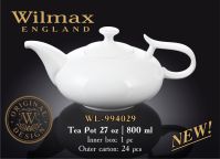 Чайник заварювальний Wilmax 994029/1C Color 800 мл