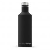 Термобутылка Asobu SBV15 Times square travel bottle 0.45 л BLACK