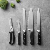 Нож для хлеба Berghoff 1301085 Essentials кованый 200 мм Black