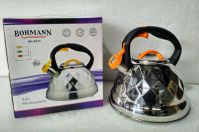 Чайник зі свистком Bohmann 9917BH з нержавіючої сталі orange 3.2 л