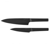 Набір ножів BergHOFF 3900070 RON з титановим покриттям 2 пр black