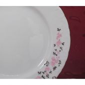 Сервіз столовий Cmielow 9704 Rococo Pink flower порцеляна 12/44 пр