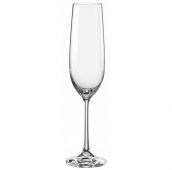 Набор бокалов для шампанского Bohemia Crystalex 40729/Q9324/190 Viola Club 190 мл - 6 шт
