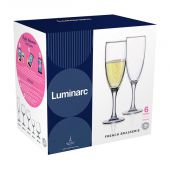 Набір келихів для шампанського LUMINARC 9452H French Brasserie 170 мл - 6 шт