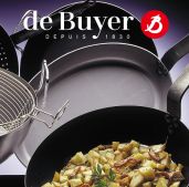 Сковорода стальная de Buyer 5020.14 Lyonnaise порционная 14 см