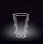 Склянка конусна WILMAX 888704/А Thermo Glass з подвійним дном 250 мл