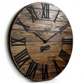 Настінний годинник Glozis A-050 Kansas Mokko дерев'яний 60 х 60 см