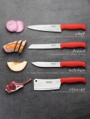 Нож Chef TRAMONTINA 23664-177 Soft Plus 178 мм Red