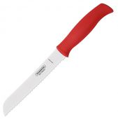 Нож для хлеба TRAMONTINA 23662-177 Soft Plus 178 мм Red