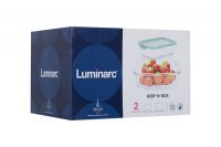 Набір контейнерів LUMINARC 5506P Keep'n'box 2 шт (0.82 л, 1.22 л)