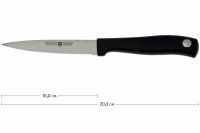 Нож для очистки овощей Wuesthof 4052 SilverPoint 10 см (серрейтор)