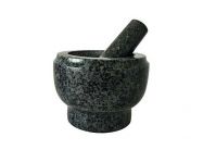 Ступка і товкач Blaumann 3354BL Granite pestle and mortar 14х10 см