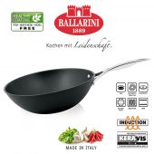 Сковорода ВОК Ballarini 1000252 Alba с титановым покрытием Keravis Ti-X 30 см (индукция)