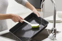 Щітка для миття посуду Joseph Joseph 85158 CleanTech із запасною насадкою Green /White