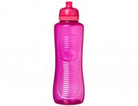 Бутылка для воды Sistema 850-3 Hydrate Twist'n'Sip™ Gripper 850 мл pink