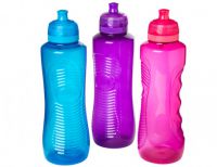 Пляшка для води Sistema 850-3 Hydrate Twist'n'Sip™ Gripper 850 мл pink