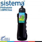 Бутылка для воды Sistema 850-5 Hydrate Twist'n'Sip™ Gripper 850 мл black