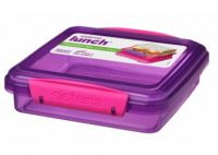 Ланч-бокс для сендвичей Sistema 31646-3 Sandwich Box 0.45 л purple