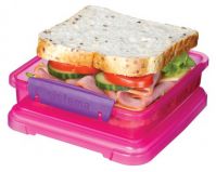 Ланч-бокс для сендвичей Sistema 31646-4 Sandwich Box 0.45 л pink