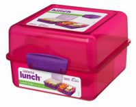 Ланч-бокс Sistema 31735-4 Lunch Cube 1,4 л pink