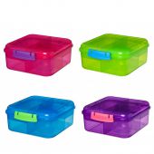 Ланч-бокс Sistema 41685-3 Bento Cube 1,25 л purple