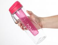 Пляшка для води Sistema 660-5 Tritan™ Infuser з інфузером 800 мл pink