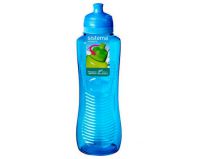 Пляшка для води Sistema 850-6 Hydrate Twist'n'Sip™ Gripper 850 мл dark blue
