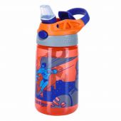 Бутылка детская Contigo 2116115 Gizmo Flip с соломой 420 мл Necturine With Superhero