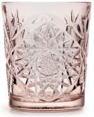 Склянка для віскі Libbey Leerdam 2651VCP35 (922295) Hobstar 350 мл Pink (ціна за 1 шт, набір з 6 шт)