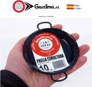 Сковорода с 2 ручками Garcima 20210 Paella Valenciana 10 см Black